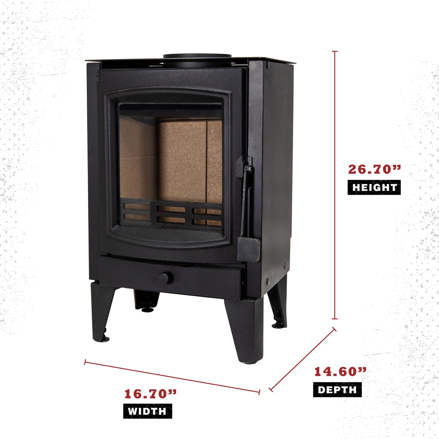 ST. CLAIRE MINI WOOD STOVE