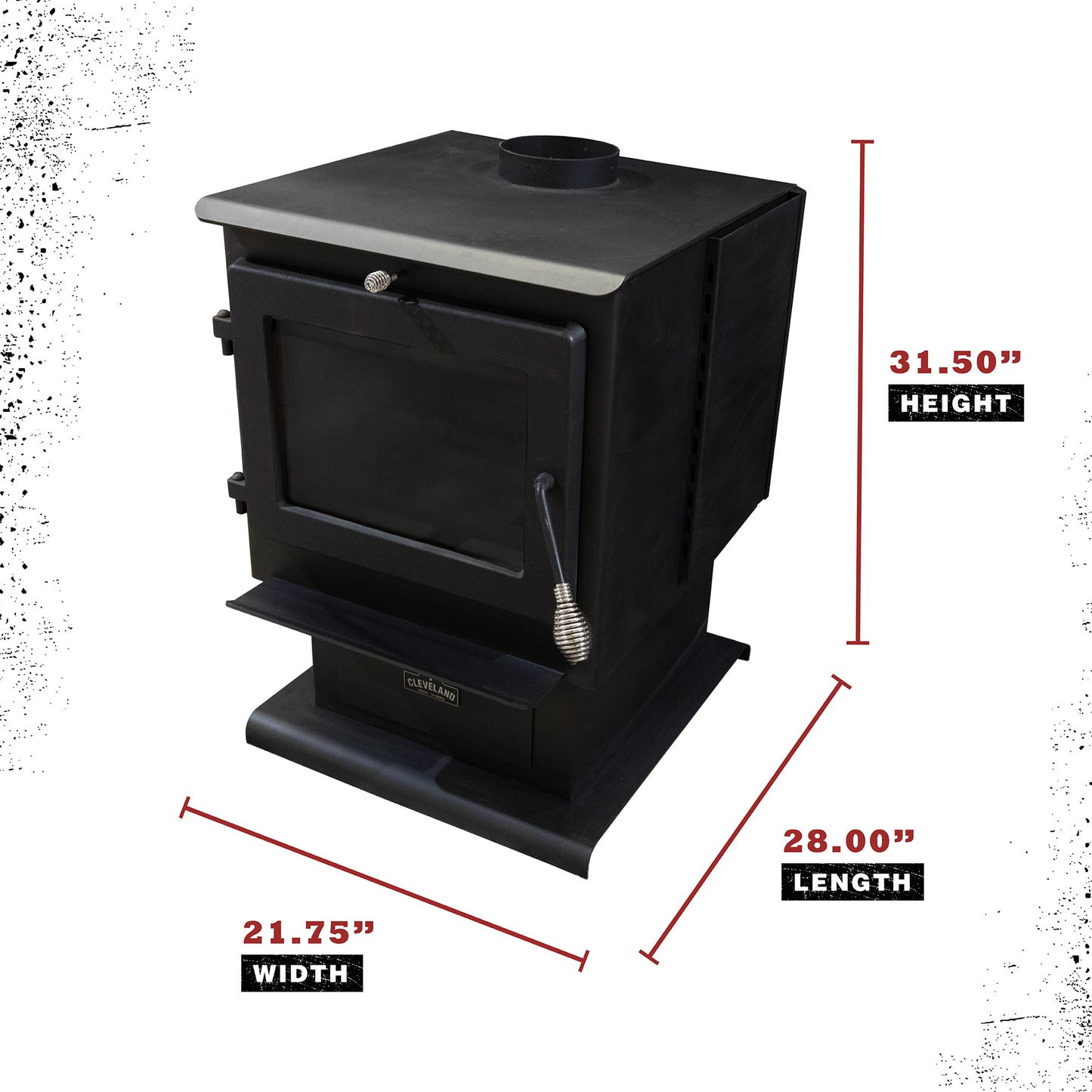 HURON MEDIUM WOOD STOVE