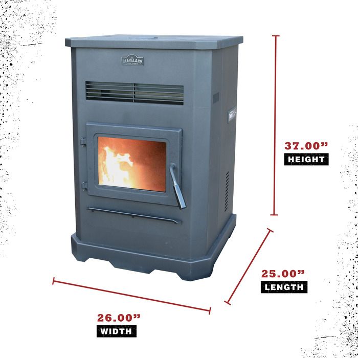 LARGE PELLET STOVE
